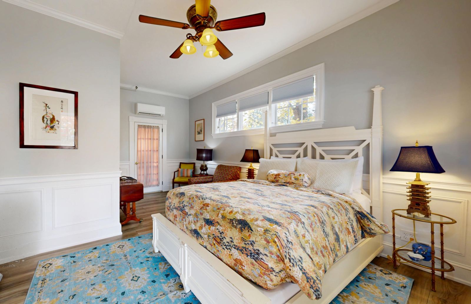 Fiddlehead queen guest room